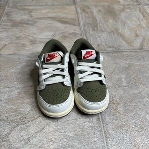 Air Jordan 1 Retro Low Medium Olive Travis Scott TD Shoe Size 5c DO5441-200